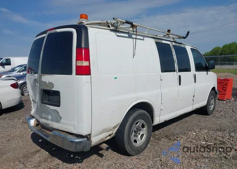 2008 Chevrolet Express Work Van from USA, damaged, VIN 1GCFG15X581225764